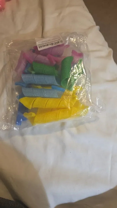 Boucleurs SilkSoft™ — Boucles Sans Effort Ni Chaleur Qui Renforcent Instantanément Votre Confiance — photo d'un client 2